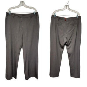 Ruby Rd. Wide-Leg  Dress Pants Size 16 Color Gray